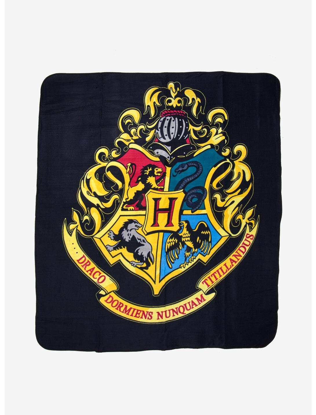 Harry Potter Hogwarts Crest Picnic Blanket, , hi-res