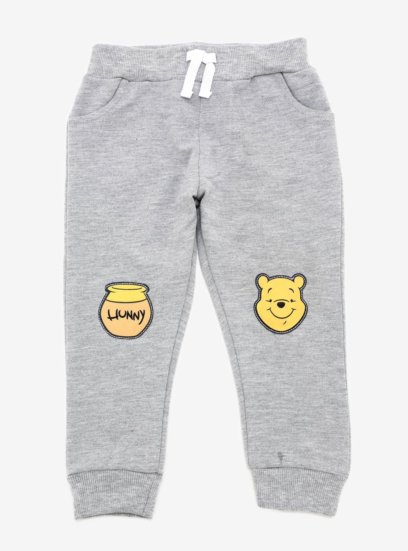 Disney Winnie the Pooh Patch Infant Joggers - BoxLunch Exclusive, GREY, hi-res