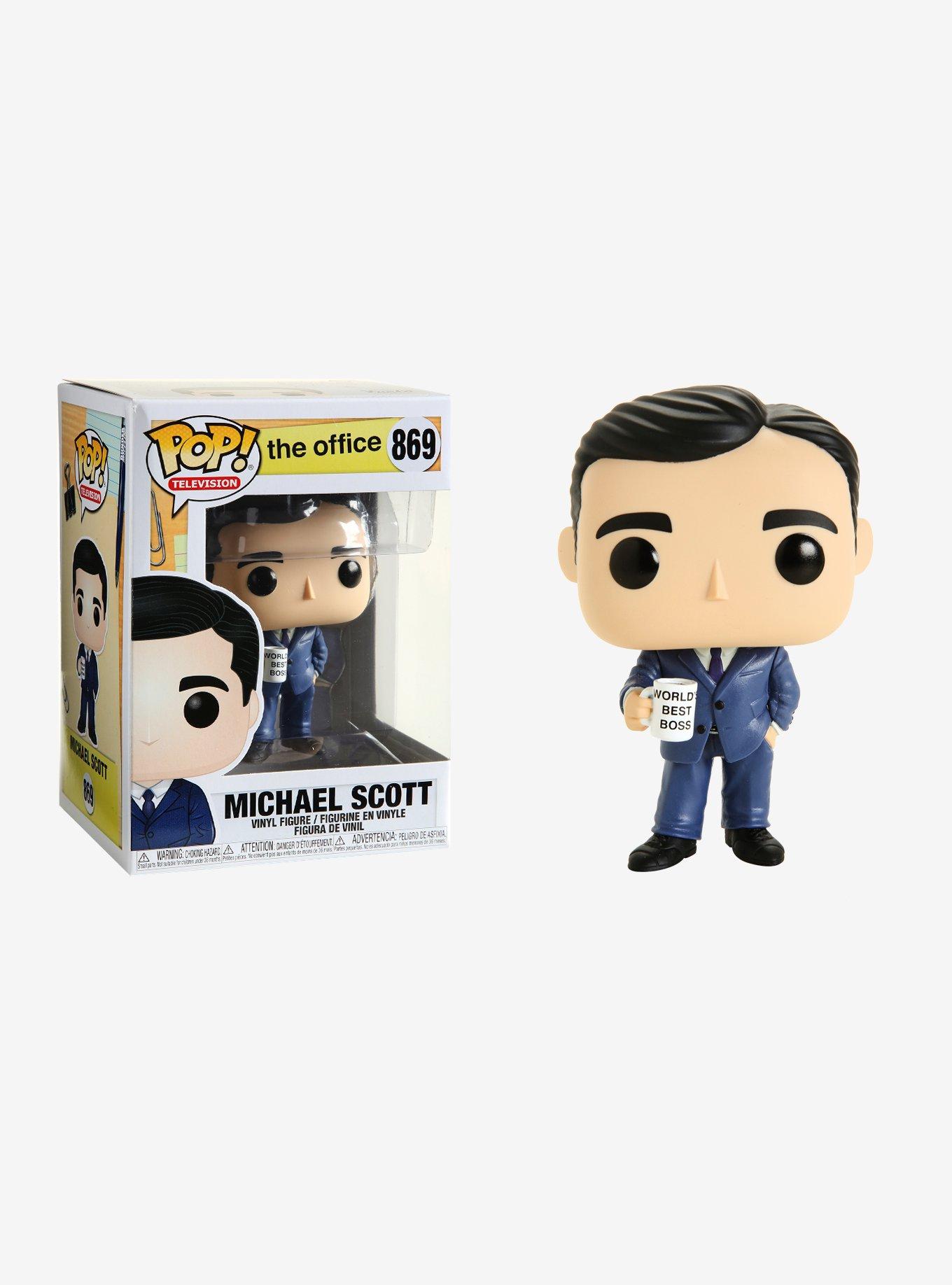 Funko Pop! The Office Michael Scott with Coffee Vinyl Figure, , hi-res
