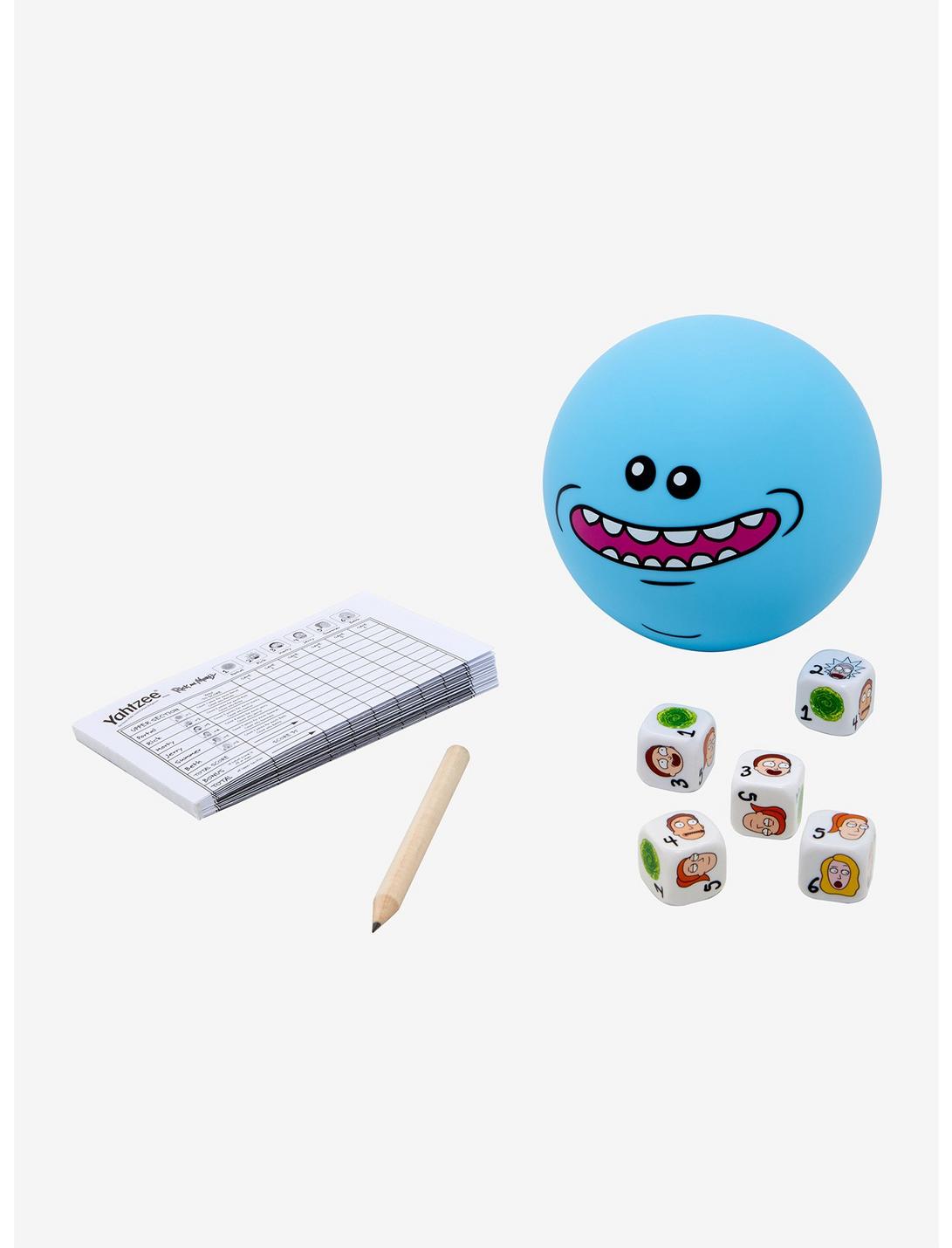 Rick And Morty Mr. Meeseeks Edition Yahtzee Game, , hi-res