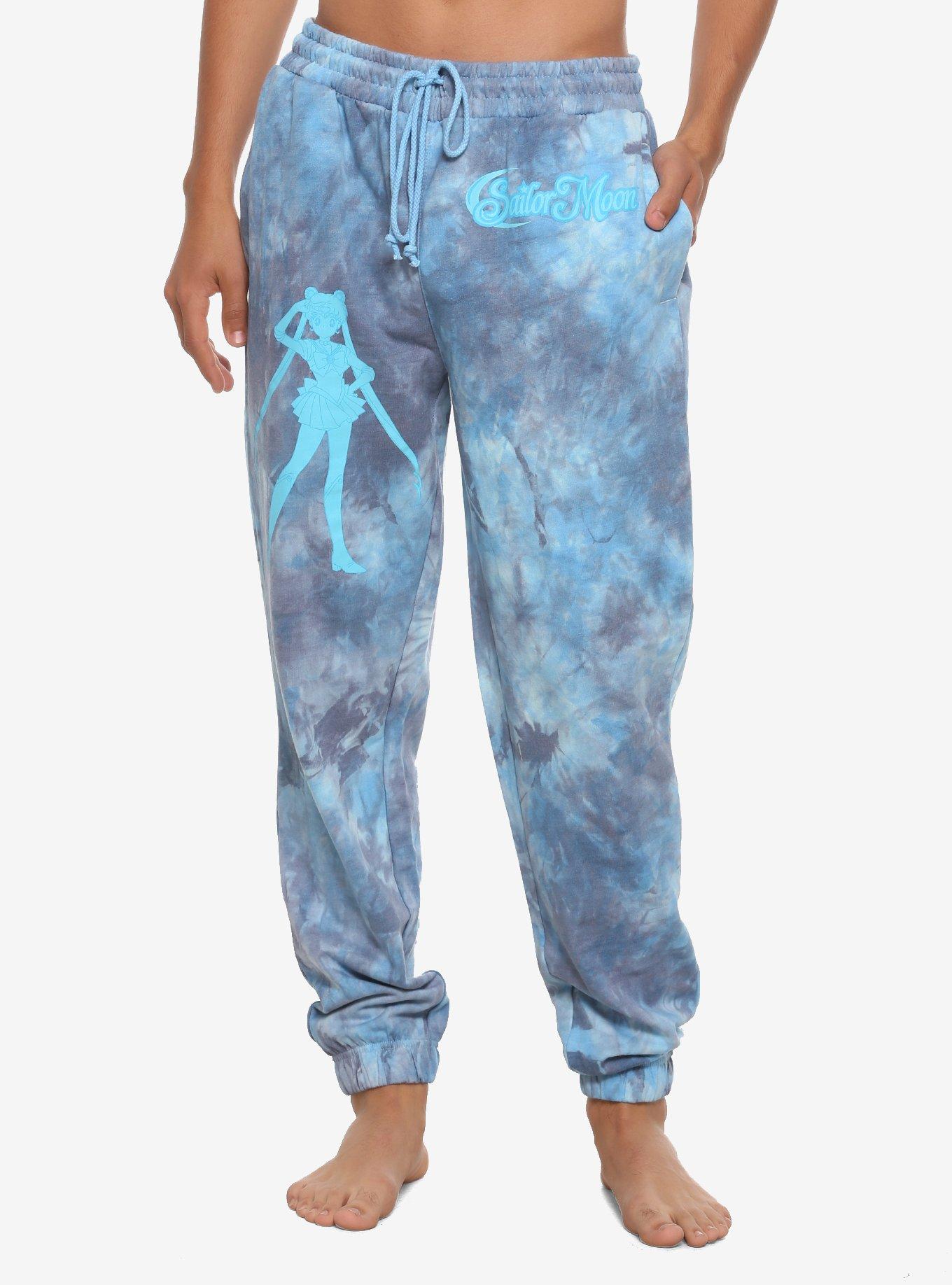 Sailor Moon Tie-Dye Girls Sweatpants, TIE DYE, hi-res