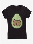 Avocato Cat Girls T-Shirt, BLACK, hi-res