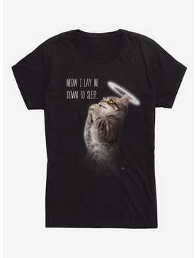 Meow I Lay Cat Girls T-Shirt, , hi-res
