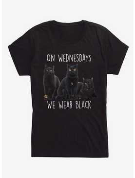 We Wear Black Cat Girls T-Shirt, , hi-res