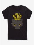 Are U Kitten Cat Girls T-Shirt, BLACK, hi-res