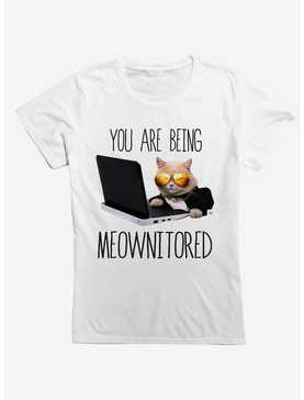 Being Monitored Cat Girls T-Shirt, , hi-res