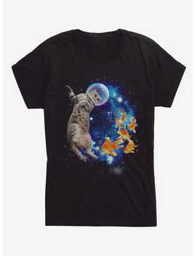 Catfish In Space Cat Girls T-Shirt, , hi-res