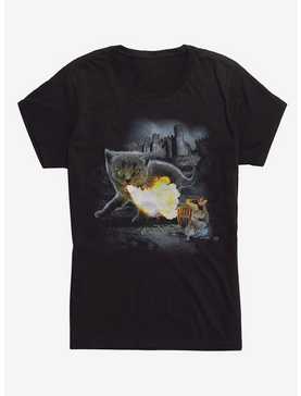 Hisstoric Battle Cat Girls T-Shirt, , hi-res
