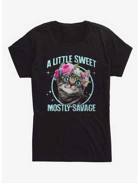 Mostly Savage Cat Girls T-Shirt, , hi-res