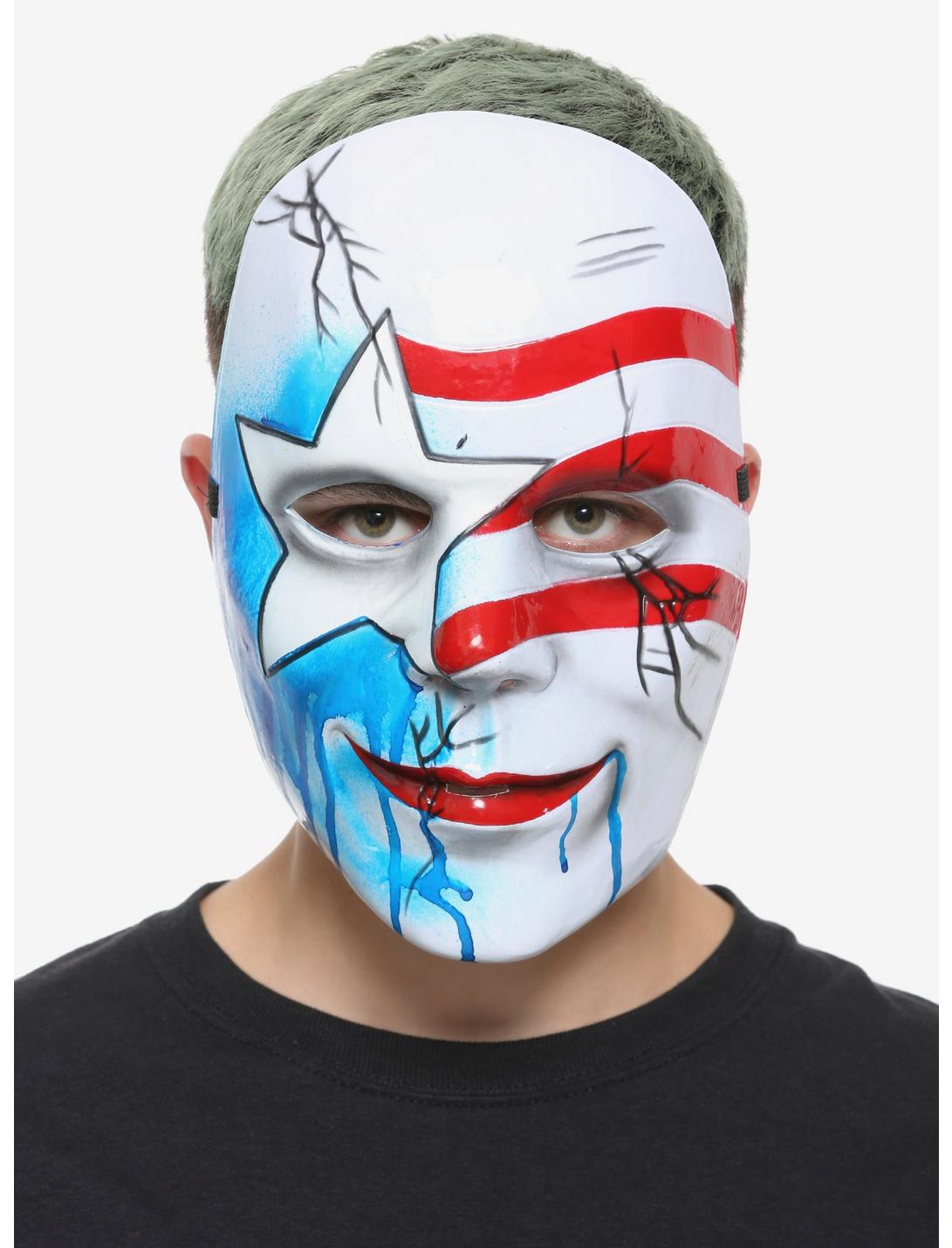 Dead White and Blue Mask Dead White and Blue Mask
