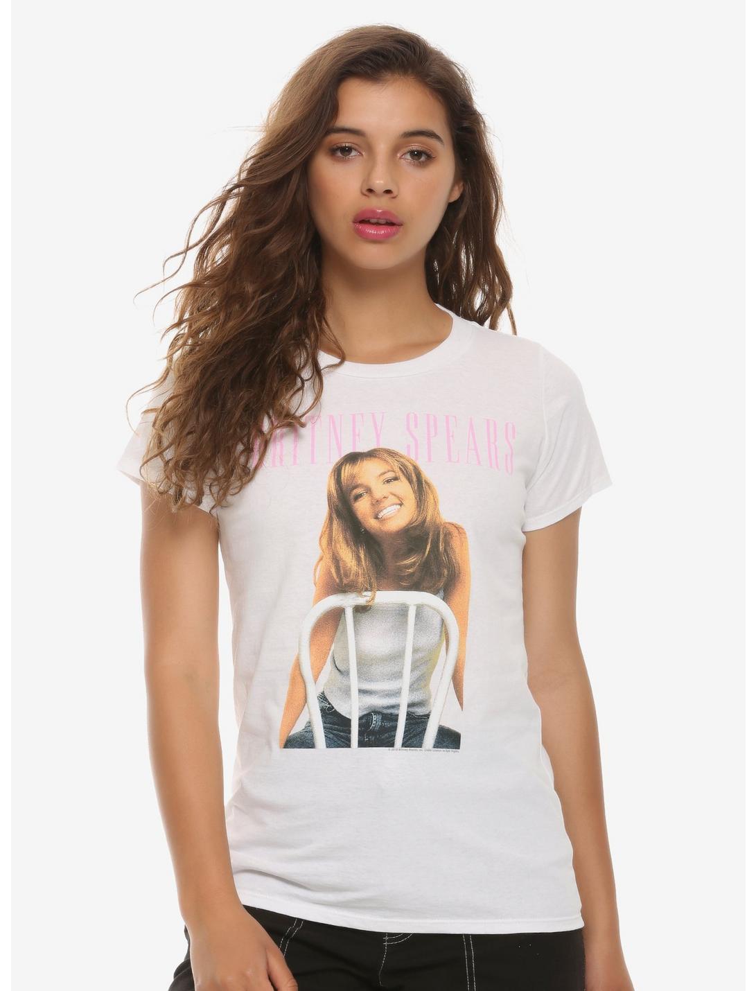 Britney Spears Baby One More Time Girls T-Shirt, WHITE, hi-res