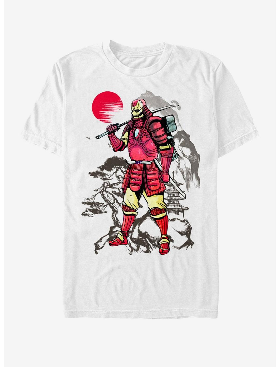 Marvel Iron Man Iron Samuri T-Shirt, WHITE, hi-res