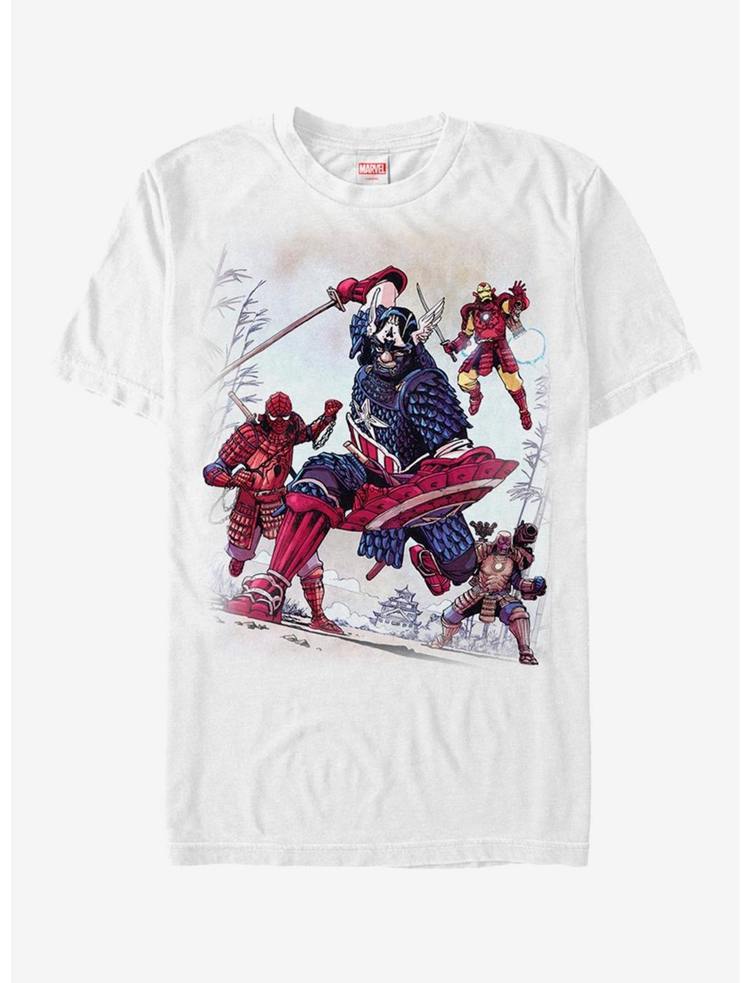 Marvel Samurai Warriors T-Shirt, WHITE, hi-res