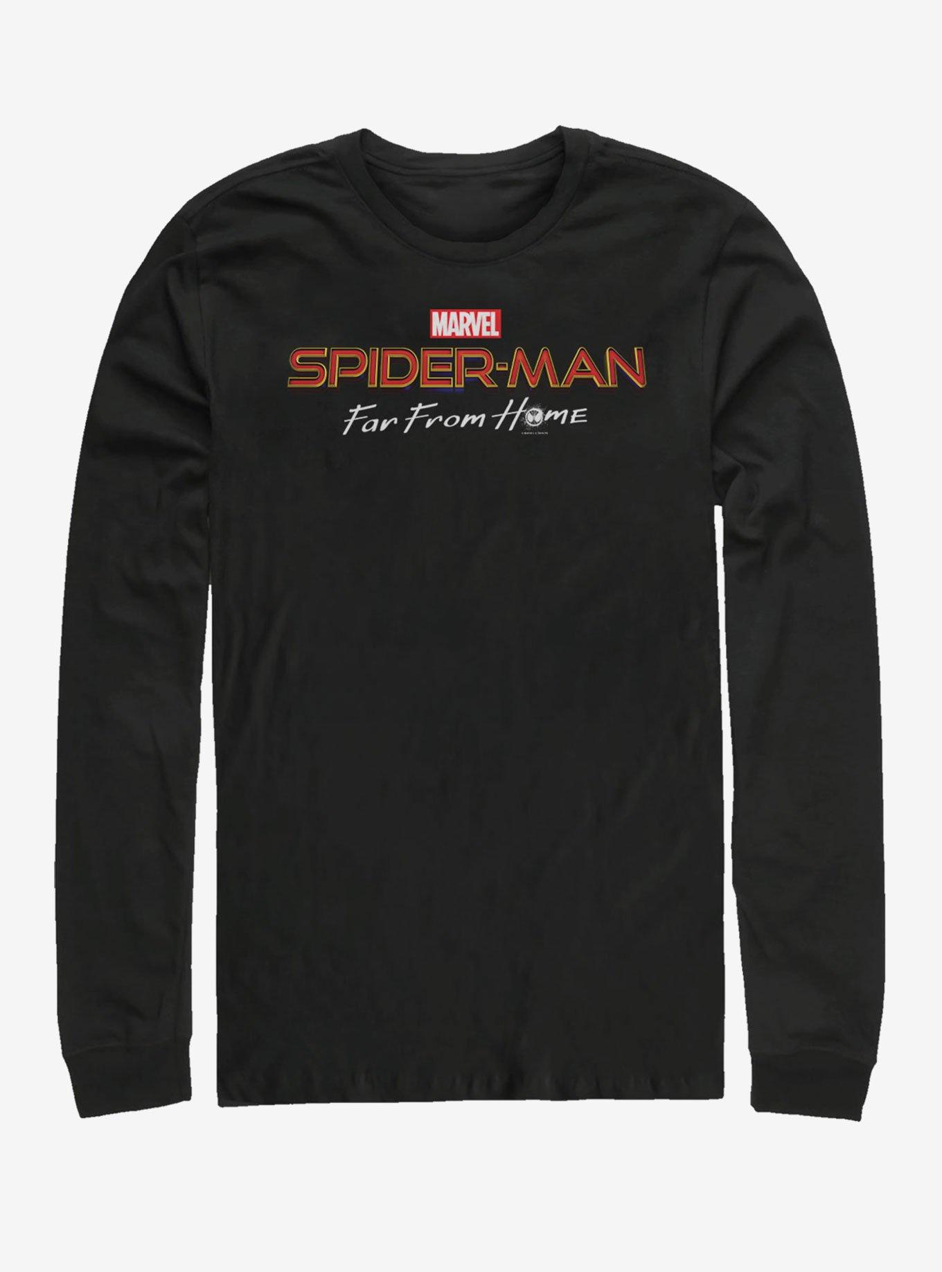 Marvel Spider-Man Far From Home Logo Long-Sleeve T-Shirt, , hi-res