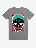 DC Comics Suicide Squad Joker Mask Contrast T-Shirt, LIGHT GREY, hi-res
