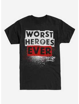 DC Comics Suicide Squad Worst Heroes Ever T-Shirt, , hi-res