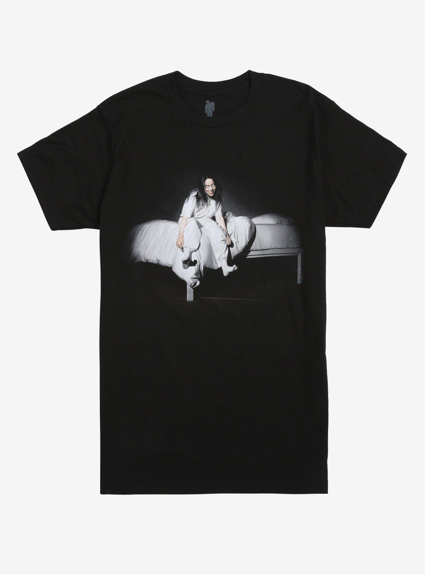 Billie Eilish When We All Fall Asleep T-Shirt, BLACK, hi-res