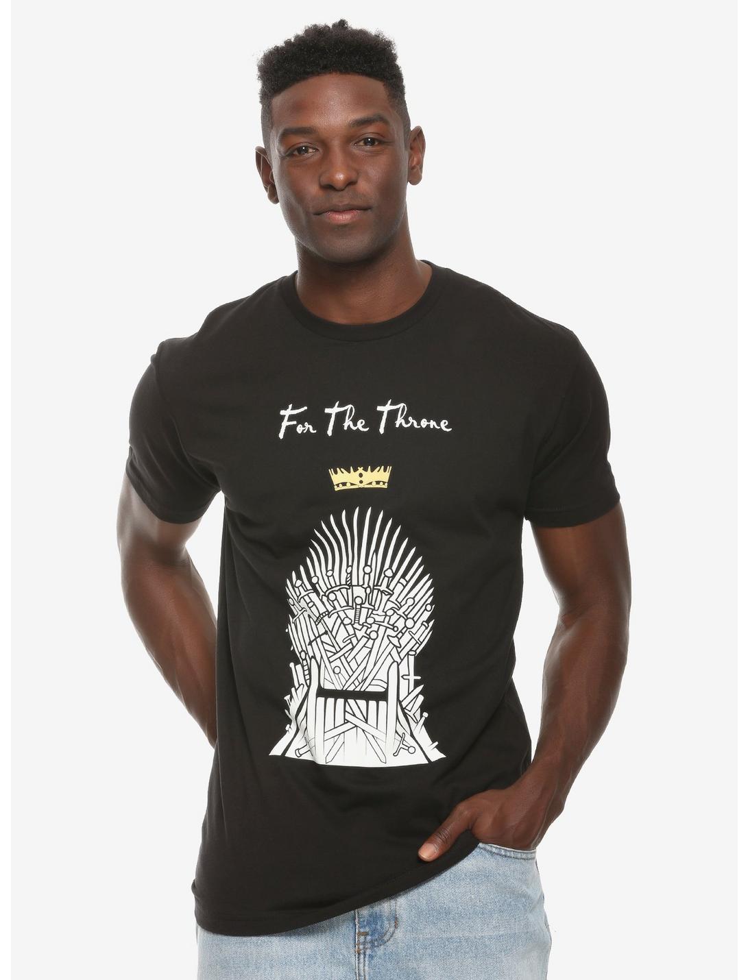 Game of Thrones For the Throne T-Shirt, BLACK, hi-res