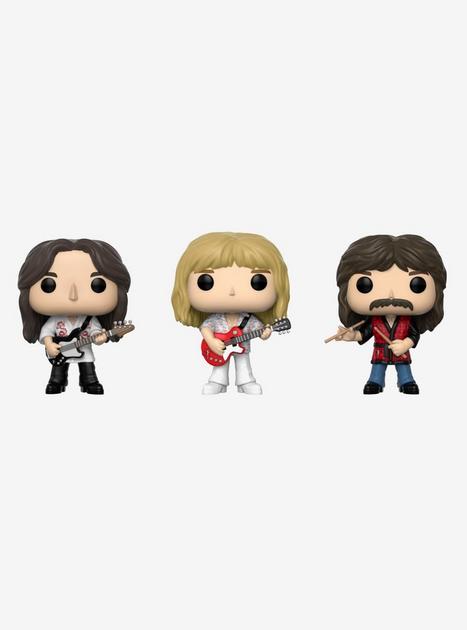 Funko Rush Pop! Rocks Geddy Lee Alex Lifeson Neil Peart