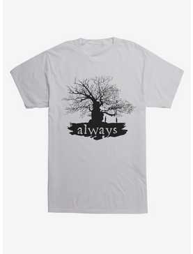 Harry Potter Always Tree Extra Soft Light Grey T-Shirt, , hi-res