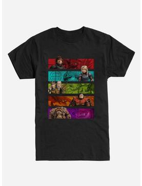 Extra Soft How To Train Your Dragon Character Bars T-Shirt, , hi-res