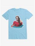 Extra Soft Riverdale Cheryl Blossom T-Shirt, LIGHT BLUE, hi-res