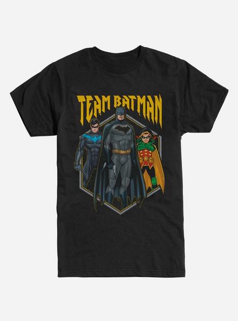 Extra Soft Batman Team Batman T-Shirt - BLACK | Hot Topic