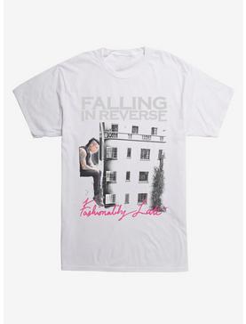 Plus Size Extra Soft Falling In Reverse Late T-Shirt, , hi-res