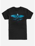 Extra Soft How To Train Your Dragon Dragon Outline T-Shirt , BLACK, hi-res