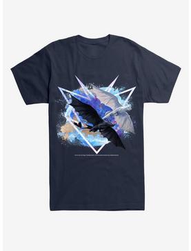 Extra Soft How To Train Your Dragon Night & Light Flying Dragons T-Shirt, MIDNIGHT NAVY, hi-res