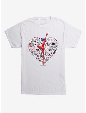 Plus Size Extra Soft Miraculous: Tales of Ladybug & Cat Noir Heart Collage T-Shirt, , hi-res