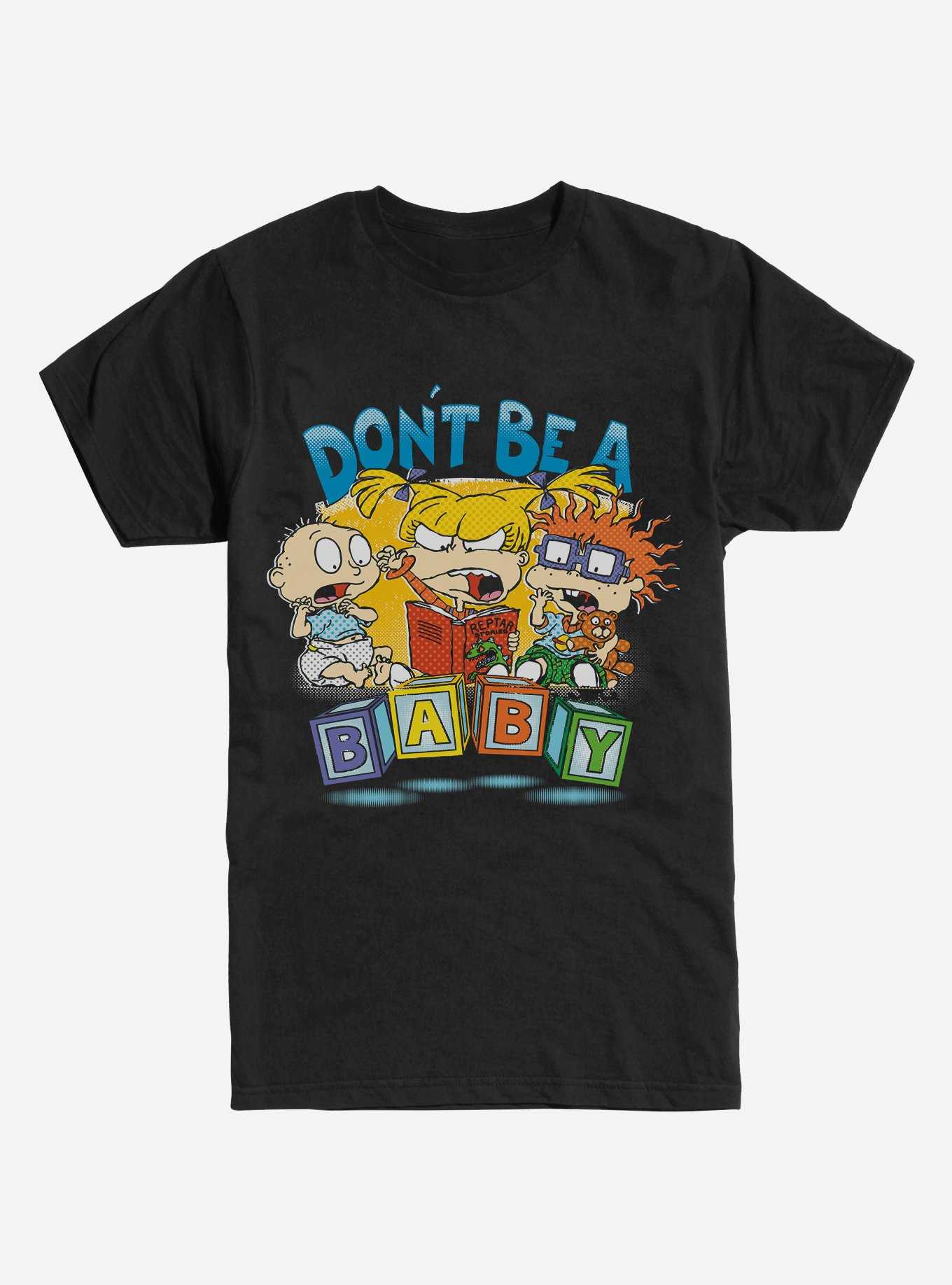 Extra Soft Rugrats Don't Be A Baby T-Shirt, , hi-res