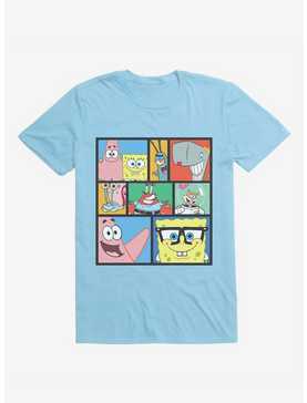 Extra Soft Spongebob Squarepants Collage T-Shirt, , hi-res
