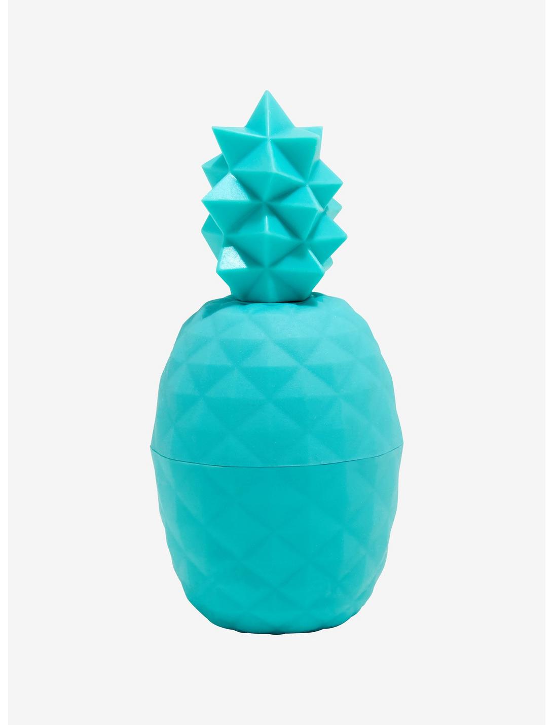 Geometric Turquoise Pineapple Lip Balm, , hi-res