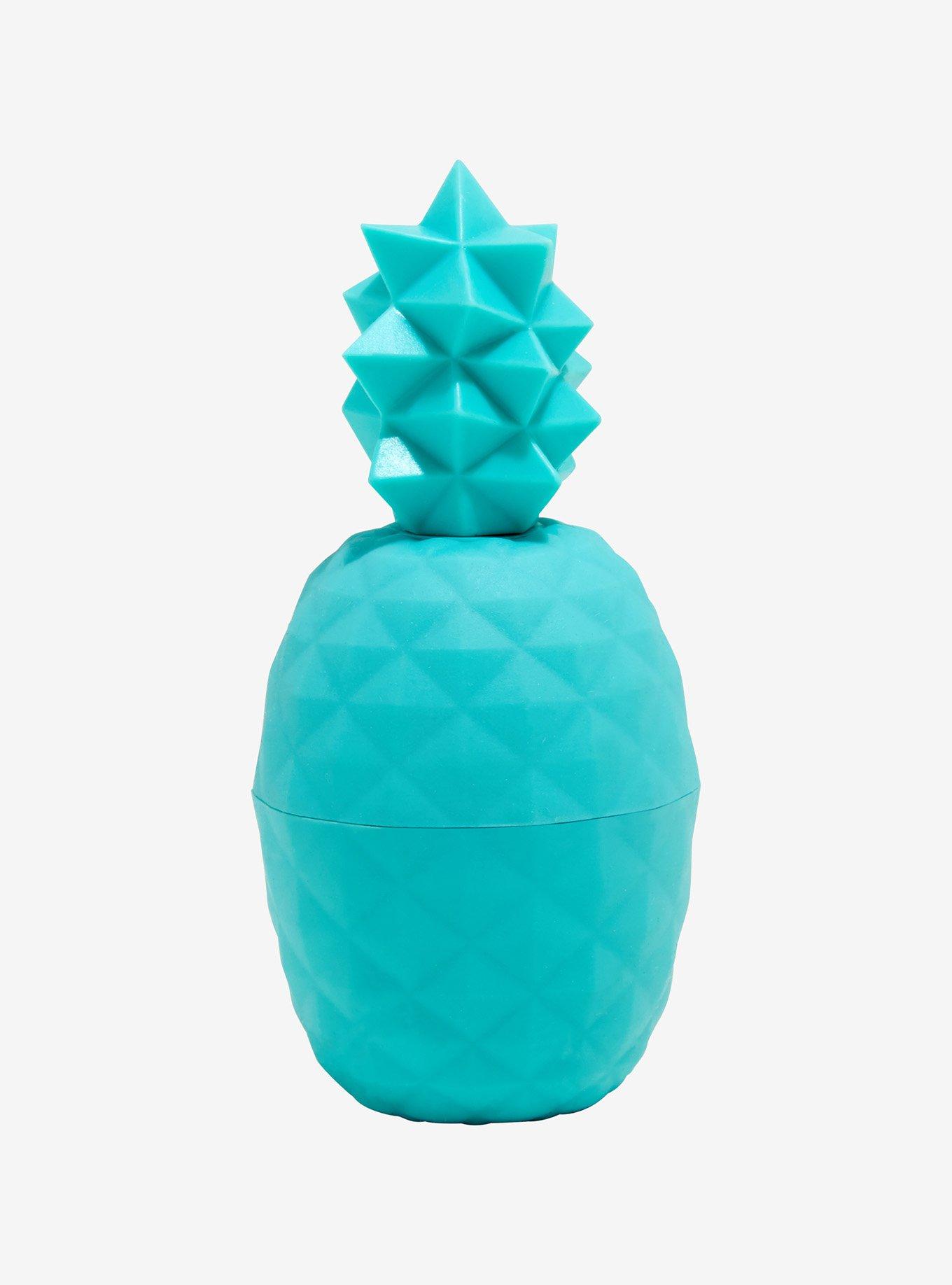 Geometric Turquoise Pineapple Lip Balm, , hi-res
