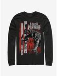 Marvel Black Panther Panther Night Long-Sleeve T-Shirt, BLACK, hi-res