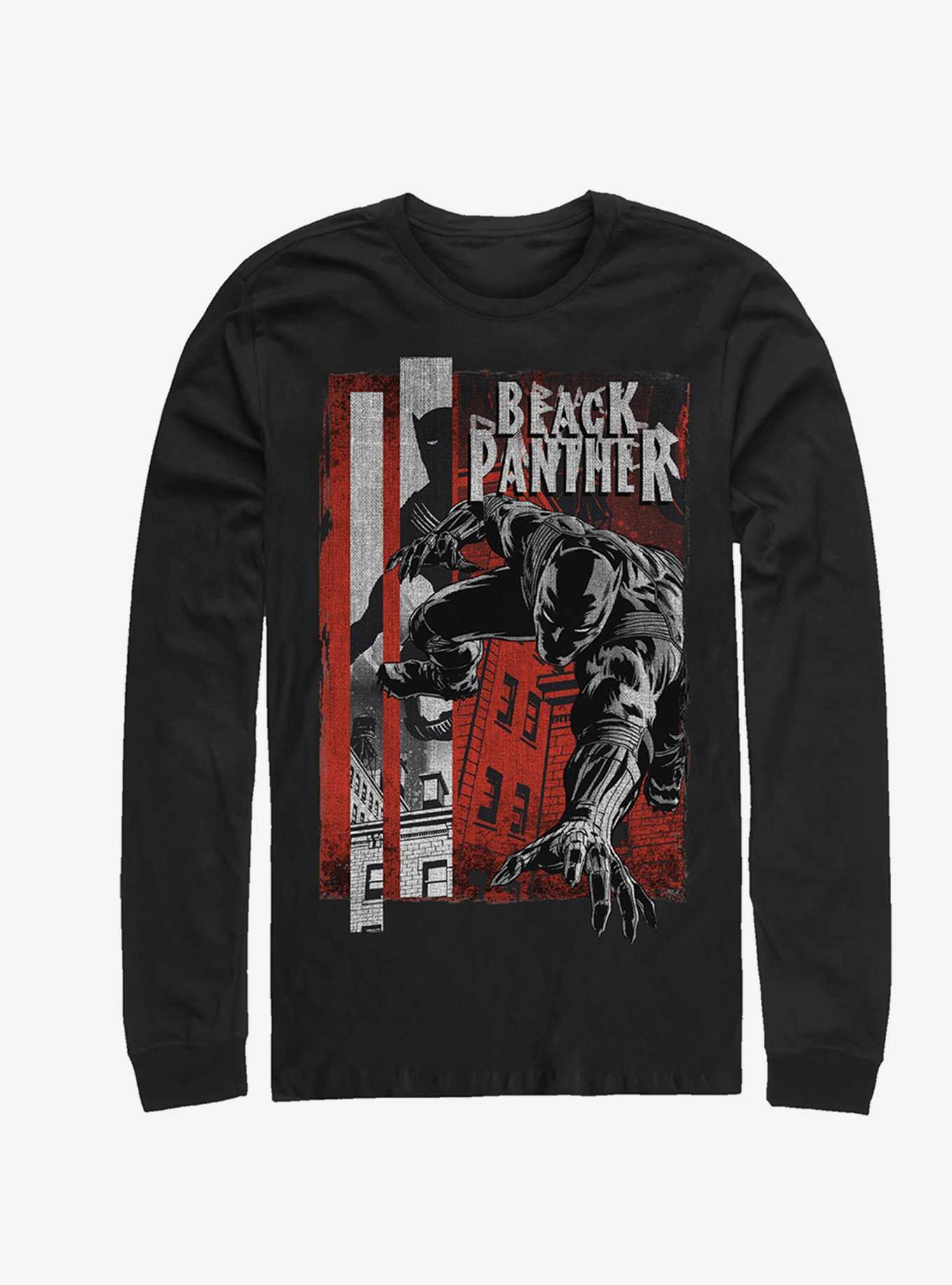 Marvel Black Panther Panther Night Long-Sleeve T-Shirt, , hi-res