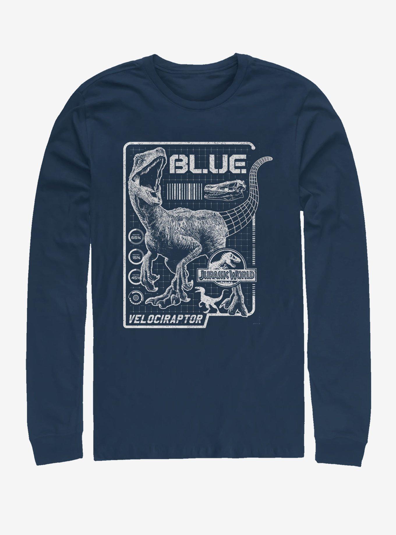 Jurassic world blue hot sale raptor t shirt