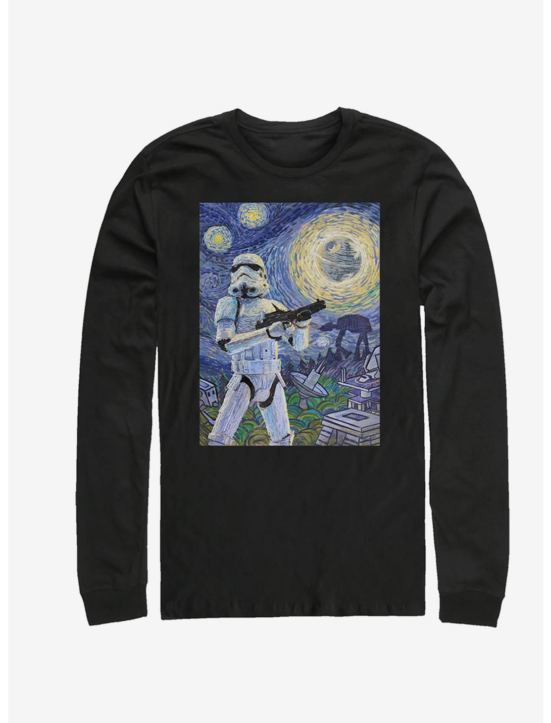 Star Wars Stormy Night Long-Sleeve T-Shirt, BLACK, hi-res