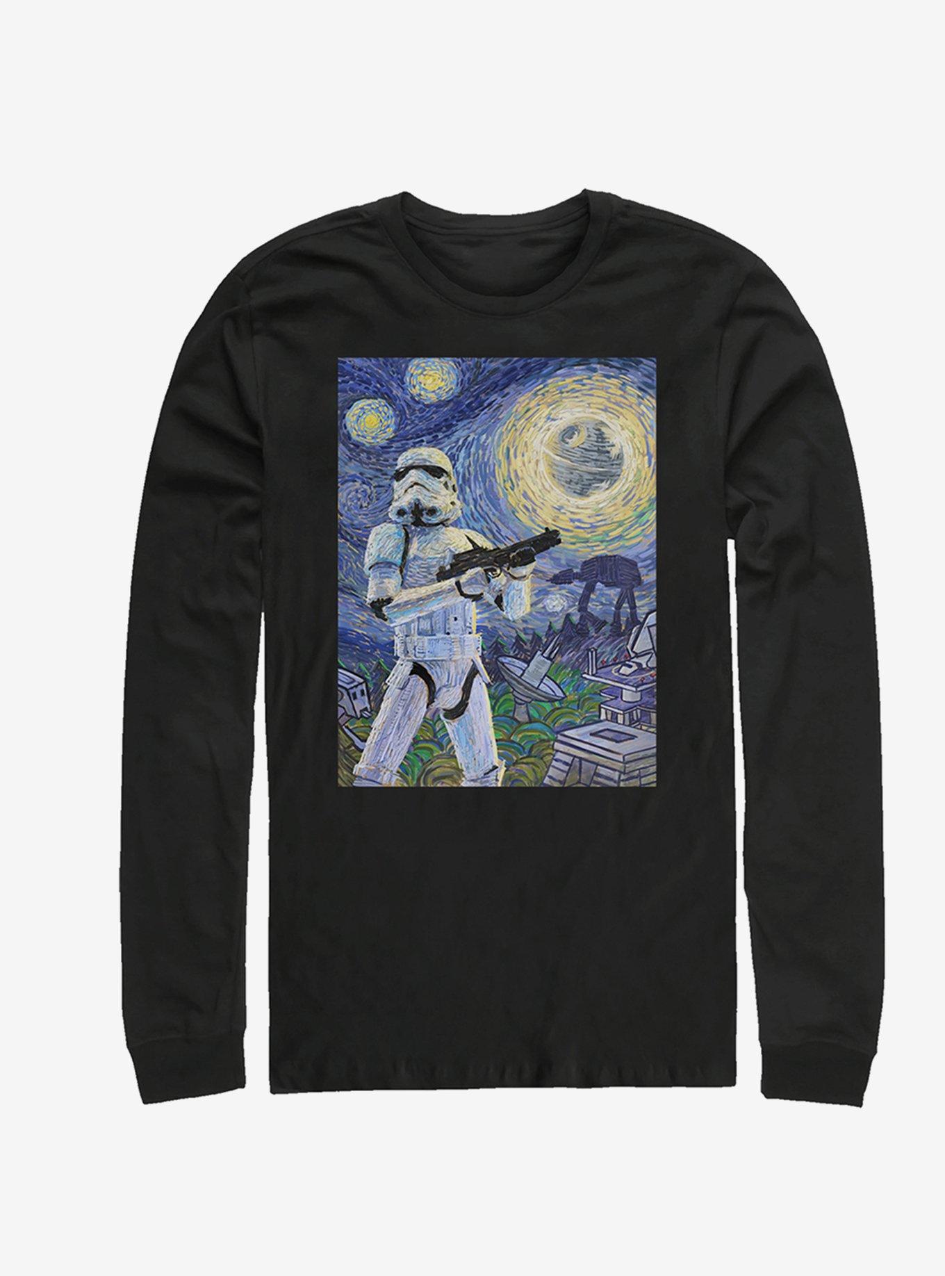Star Wars Stormy Night Long-Sleeve T-Shirt, BLACK, hi-res