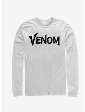 Marvel Venom Symbiote Logo Long-Sleeve T-Shirt, WHITE, hi-res