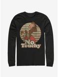 Disney Emperor's New Groove No Touchy Long-Sleeve T-Shirt, BLACK, hi-res