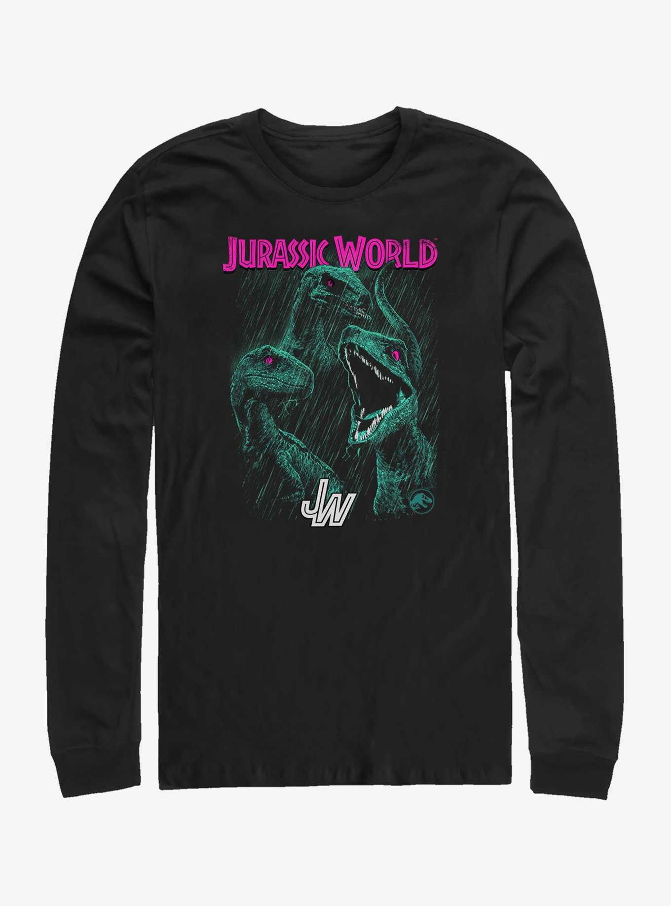 Jurassic Park Bright Raptor Squad Long-Sleeve T-Shirt, , hi-res