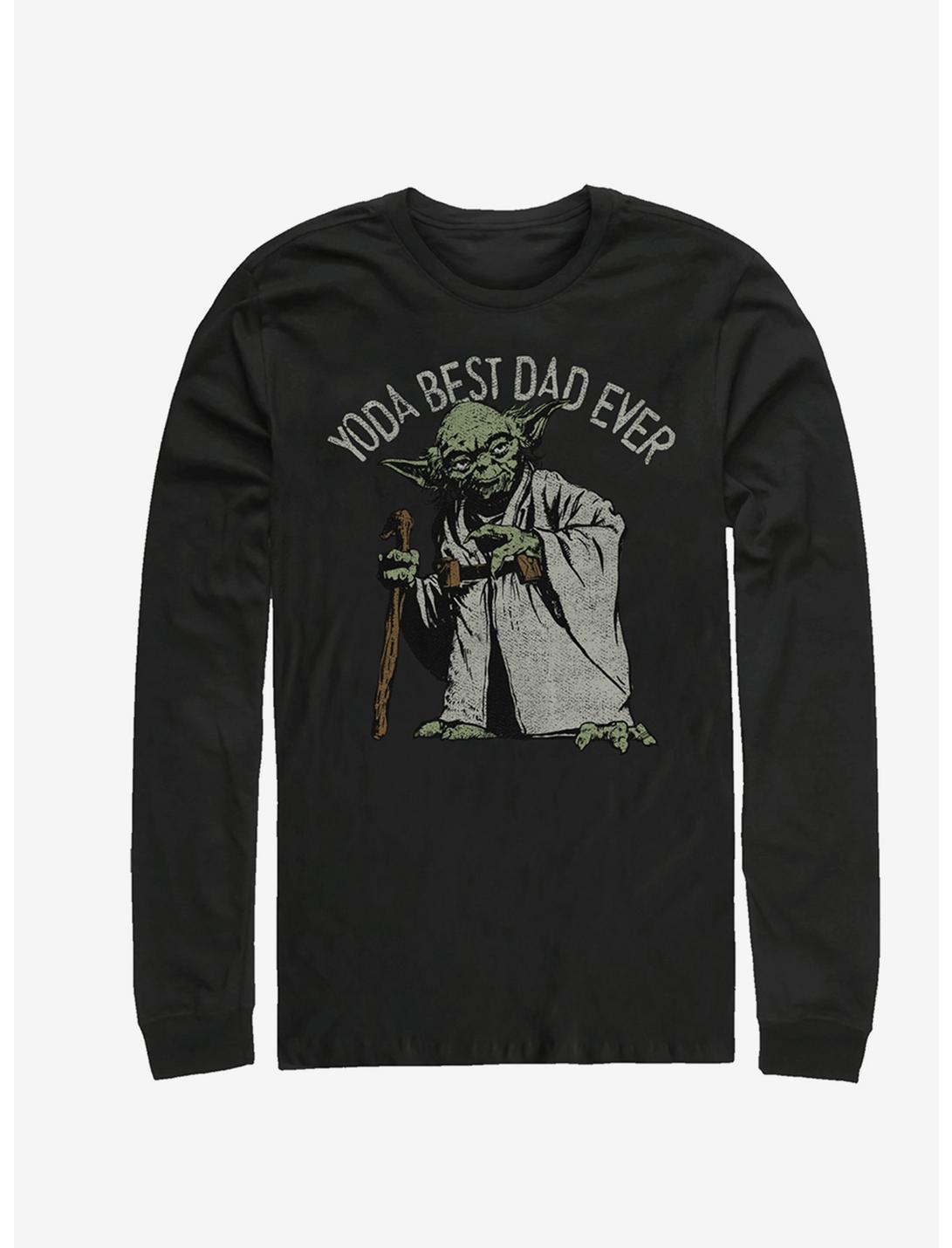 Star Wars Green Dad Long-Sleeve T-Shirt, BLACK, hi-res
