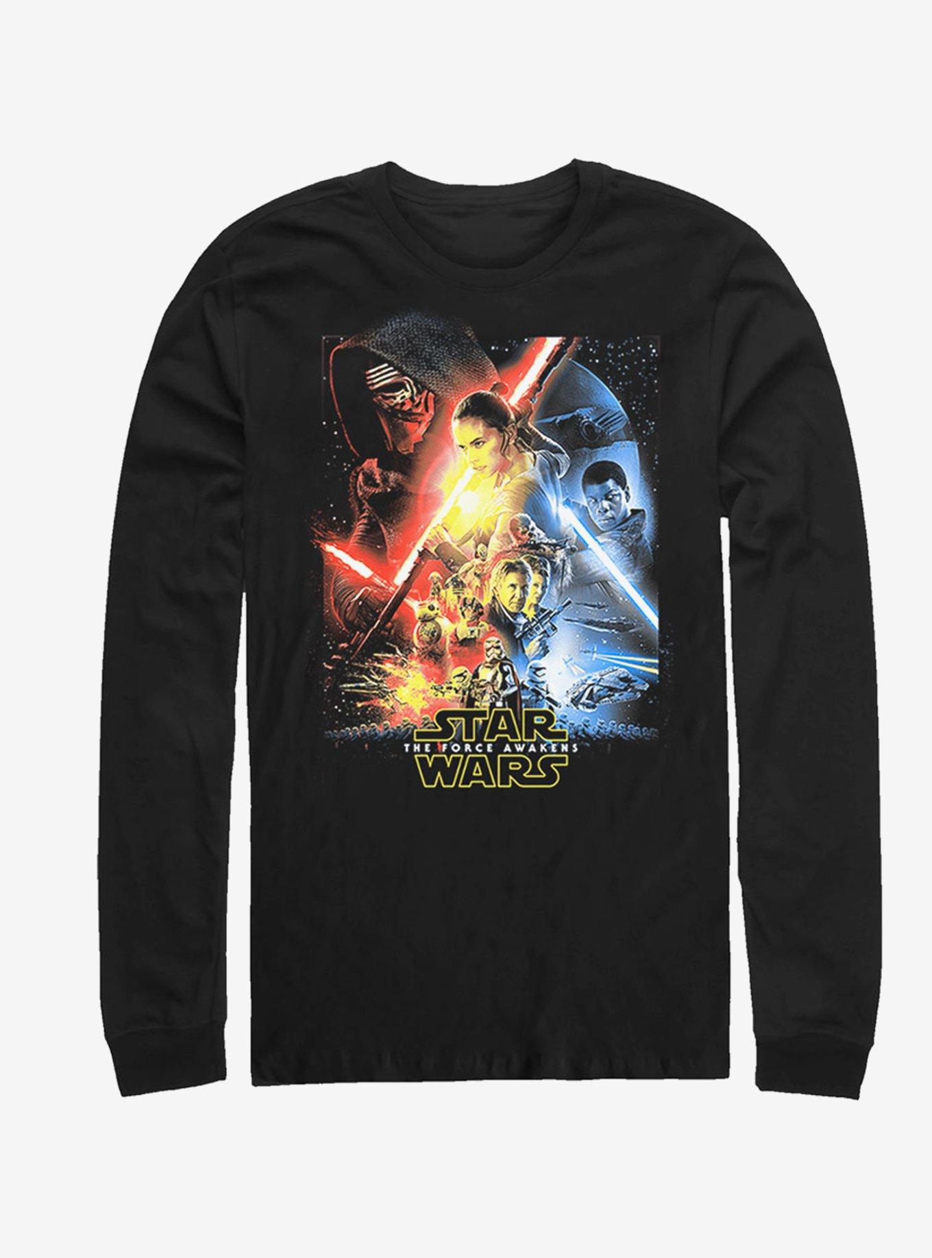 Star Wars Divided Poster Long-Sleeve T-Shirt, , hi-res