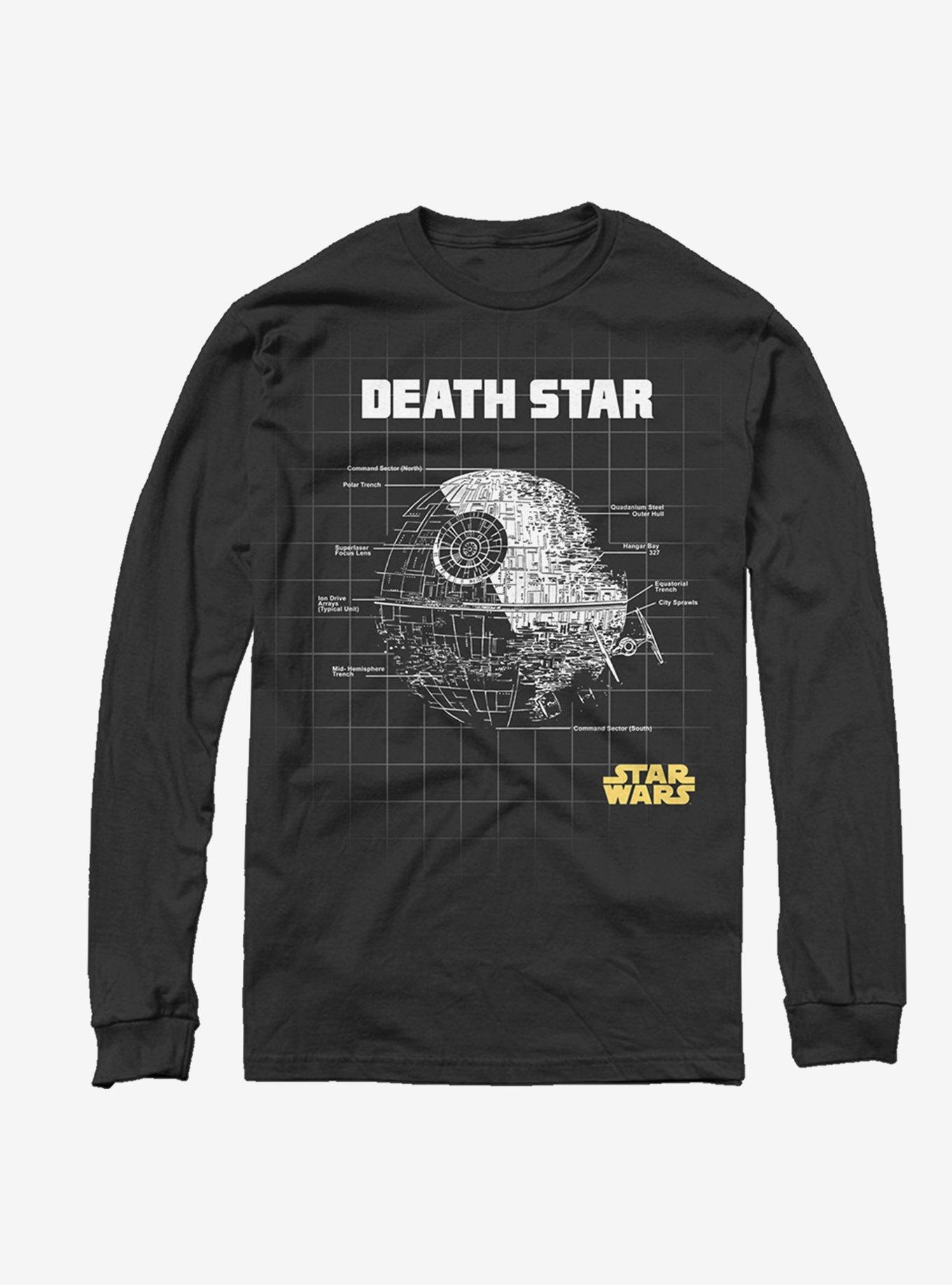Star Wars Schematics LS Long-Sleeve T-Shirt