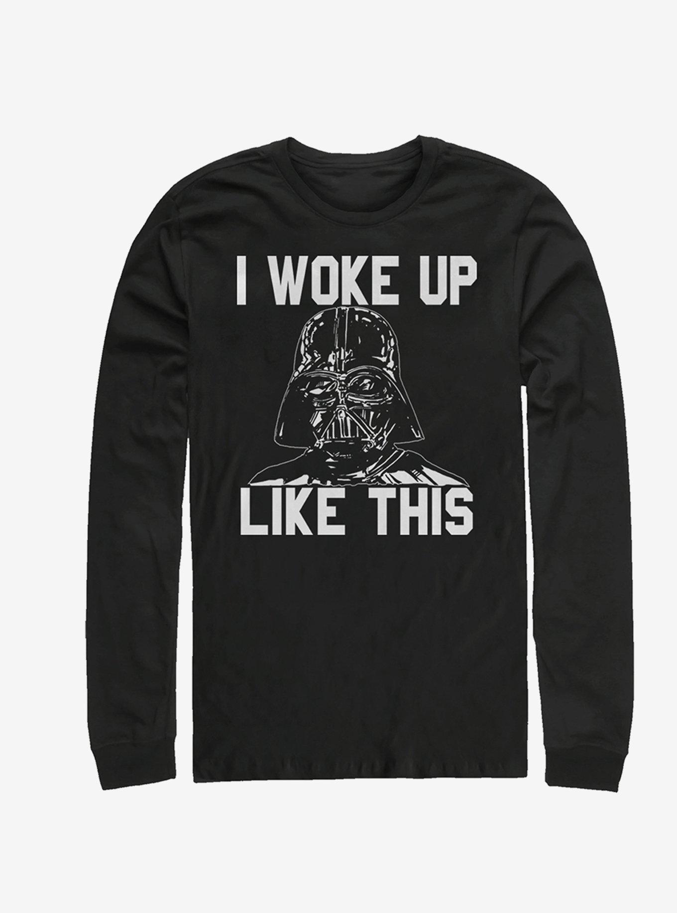 Star Wars Woke Up Long-Sleeve T-Shirt, BLACK, hi-res