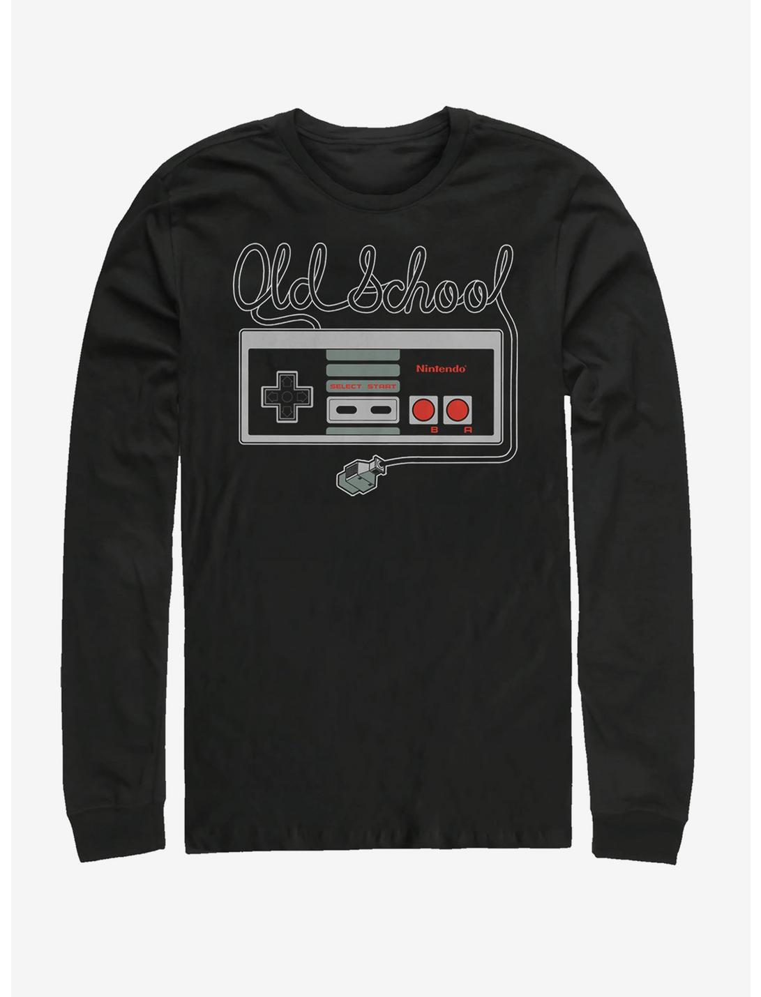 Nintendo Tangled Controller Long-Sleeve T-Shirt, BLACK, hi-res