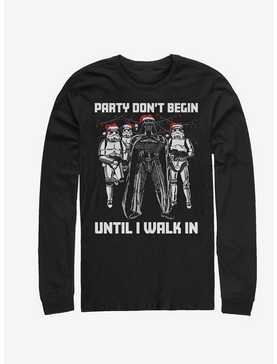Star Wars Party Don't Begin Long-Sleeve T-Shirt, , hi-res