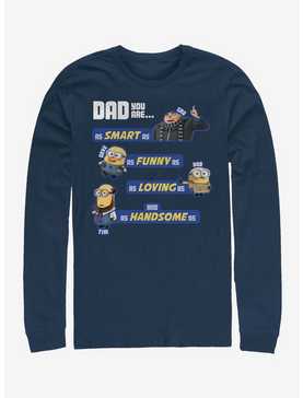Minions As Dad As Long-Sleeve T-Shirt, , hi-res